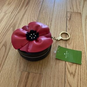 kate spade poppy coin purse